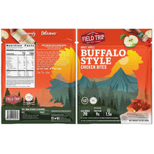 Load image into Gallery viewer, Field Trip Buffalo Style Chicken Bites 2.2oz bag - 9 bags x 2.2oz case
