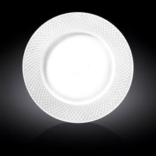 Load image into Gallery viewer, Wilmax Porcelain Set Of 3 White Round Plate / Platter 12&quot; inch | 30.5 Cm
