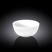 Load image into Gallery viewer, Wilmax Porcelain Set Of 6 White Bowl 5.5&quot; inch | 14 Cm 20 Fl Oz | 600 Ml
