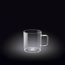 Load image into Gallery viewer, Wilmax Porcelain Set Of 12 Thermo Glass Cup 5 Oz |High temperature and shock resistant
