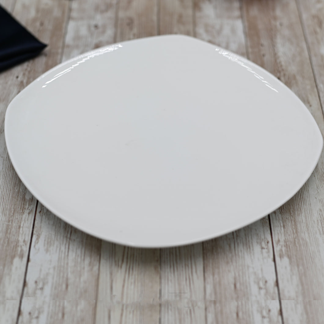 Wilmax Porcelain White Square Platter 11.5