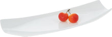 Load image into Gallery viewer, Wilmax Porcelain Set Of 6 White Celery Tray / Dish 12&quot; inch X 4&quot; inch | 30 X 10 Cm
