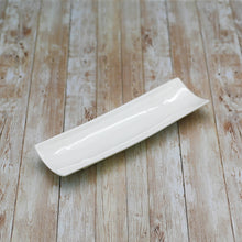 Load image into Gallery viewer, Wilmax Porcelain Set Of 6 White Celery Tray / Dish 11&quot; inch X 3&quot; inch | 28 X 8 Cm
