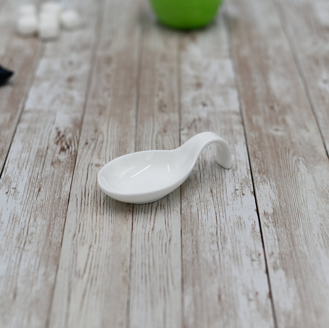 Wilmax Porcelain Set Of 12 White Snack / Ooyster Dish 4