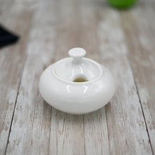 Load image into Gallery viewer, Wilmax Porcelain Set Of 6 White Sugar Bowl 8 Oz | 250 Ml
