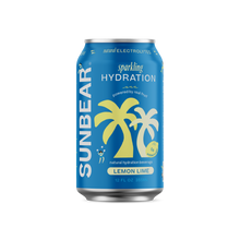 Load image into Gallery viewer, Sunbear Sparkling Coconut Water Lemon Lime Cans - 12 Cans
