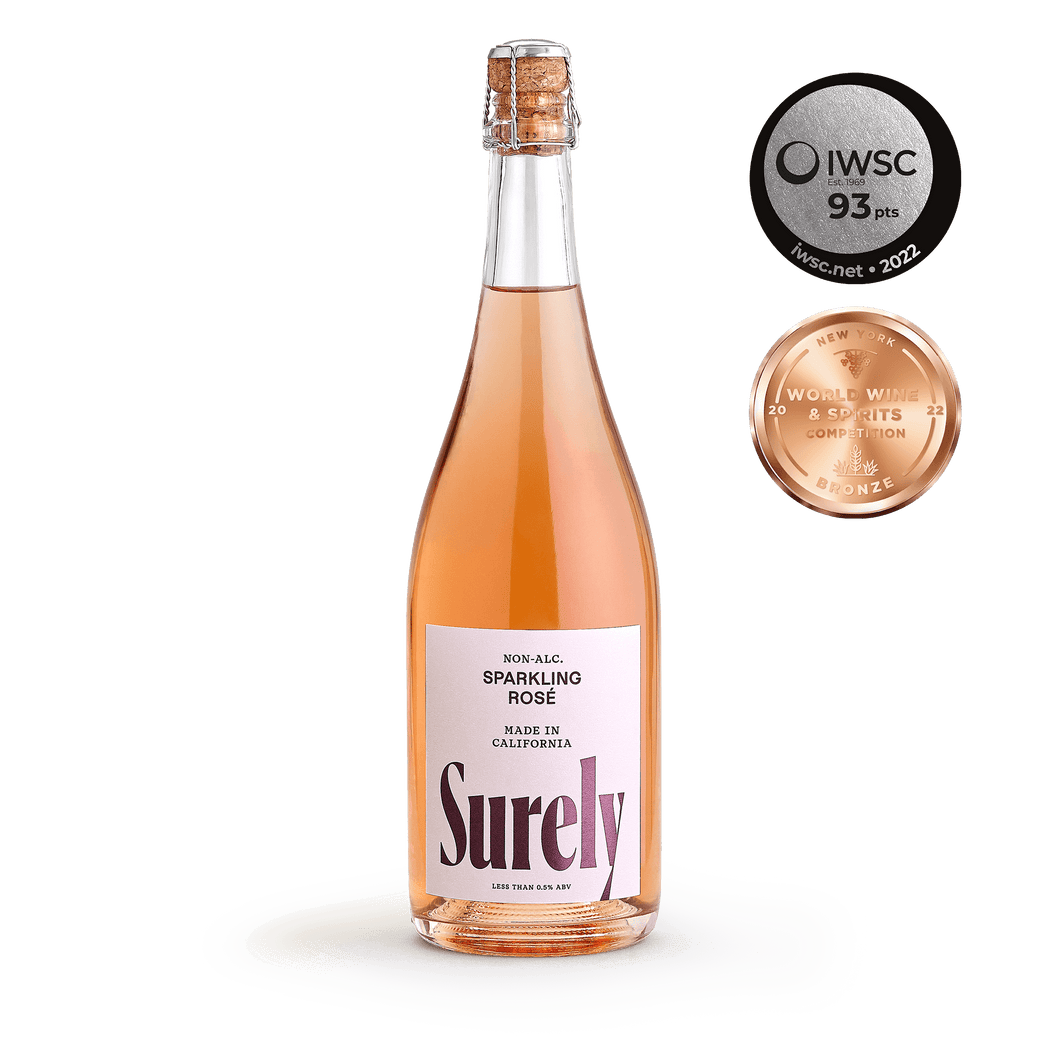 Surely Non-Alcoholic Sparkling Rosé