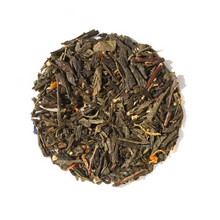 Load image into Gallery viewer, Plum Deluxe Tea Abundance Blend Green Tea (Passionfruit - Elderflower)
