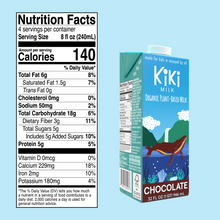 Load image into Gallery viewer, Chocolate Kiki Milk • 32 fl oz • Pack of 6 by Kiki Milk
