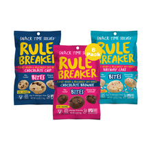 Load image into Gallery viewer, Rule Breakers Bites Variety Pack - 6 Packs x 4 oz
