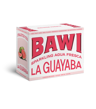 Load image into Gallery viewer, Bawi Agua Fresca LA GUAYABA (Guava) Can - 12 Cans x 12 oz (355 mL) case
