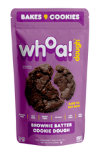 Load image into Gallery viewer, Whoa Dough Ready to Bake Brownie Batter Bag - 6.9oz
