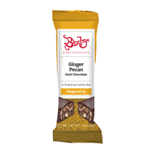 Load image into Gallery viewer, Gingered Up® - Dark Chocolate + Crystalized Ginger &amp; Pecan (Vegan)
