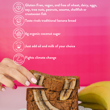 Load image into Gallery viewer, Bake Me Healthy Banana Bread &amp; Muffin Plant-Based Baking Mix
