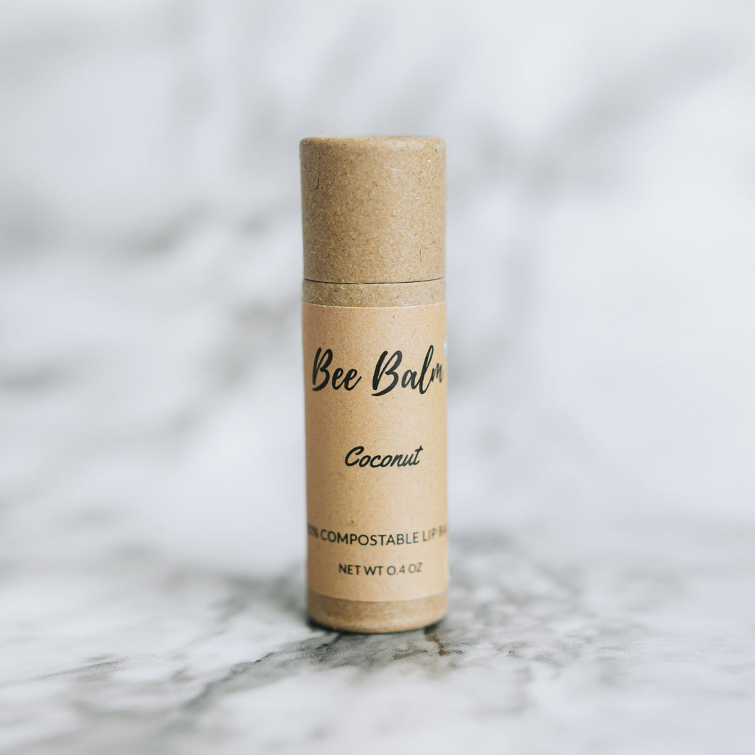 Bee Balm Coconut Lip Balm Sticks - 6 Sticks