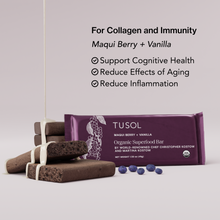 Load image into Gallery viewer, TUSOL Wellness Organic Protein + Superfood Bars
