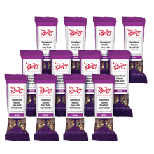 Load image into Gallery viewer, Birdie - Dark Chocolate + Hazelnuts + Raisins + Maine Sea Salt (Vegan)
