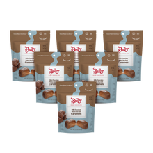 Load image into Gallery viewer, Milk Chocolate Sea Salt Caramels--6 Pouches
