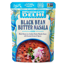 Load image into Gallery viewer, Brooklyn Delhi Black Bean Butter Masala Pouch - 6 pouches case
