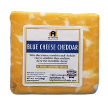 Load image into Gallery viewer, Keystone Cheese Blue Cheese Cheddar
