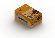 Load image into Gallery viewer, Image of box of 12 packs of Chocolate Caramel Plant Based and Organic Stroopwafels
