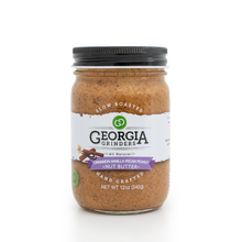 Load image into Gallery viewer, Georgia Grinders Cinnamon Vanilla Pecan-Peanut Butter Jar - 12 oz
