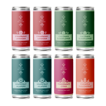 Load image into Gallery viewer, Root Elixirs Variety Pack | Root Elixirs Sparkling Premium Cocktail Mixers- 8 Cans 7.5oz
