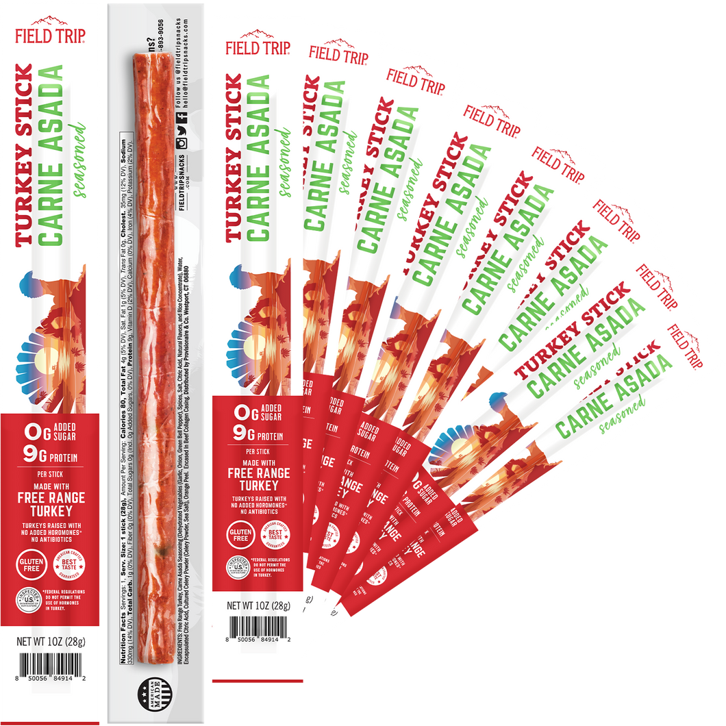 Field Trip Carne Asada Turkey Sticks 1oz (10 sticks)
