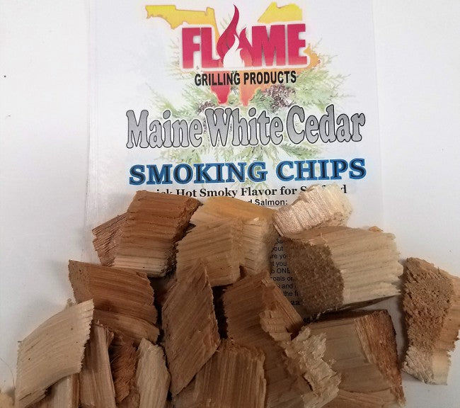 Flame Grilling Products Inc Bulk Maine White Cedar Grilling Chips