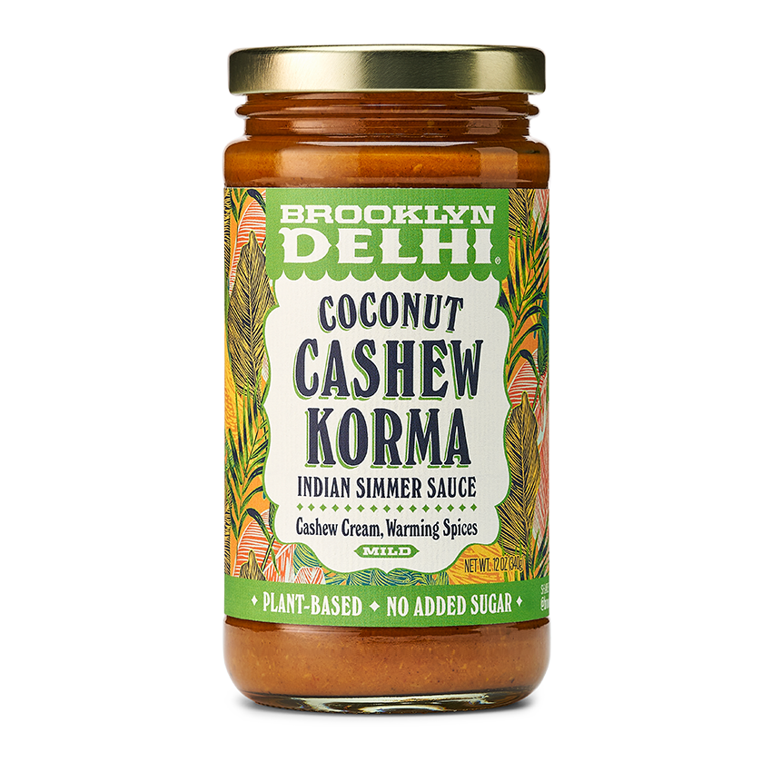 Brooklyn Delhi Coconut Cashew Korma Jar - 6 Jars case