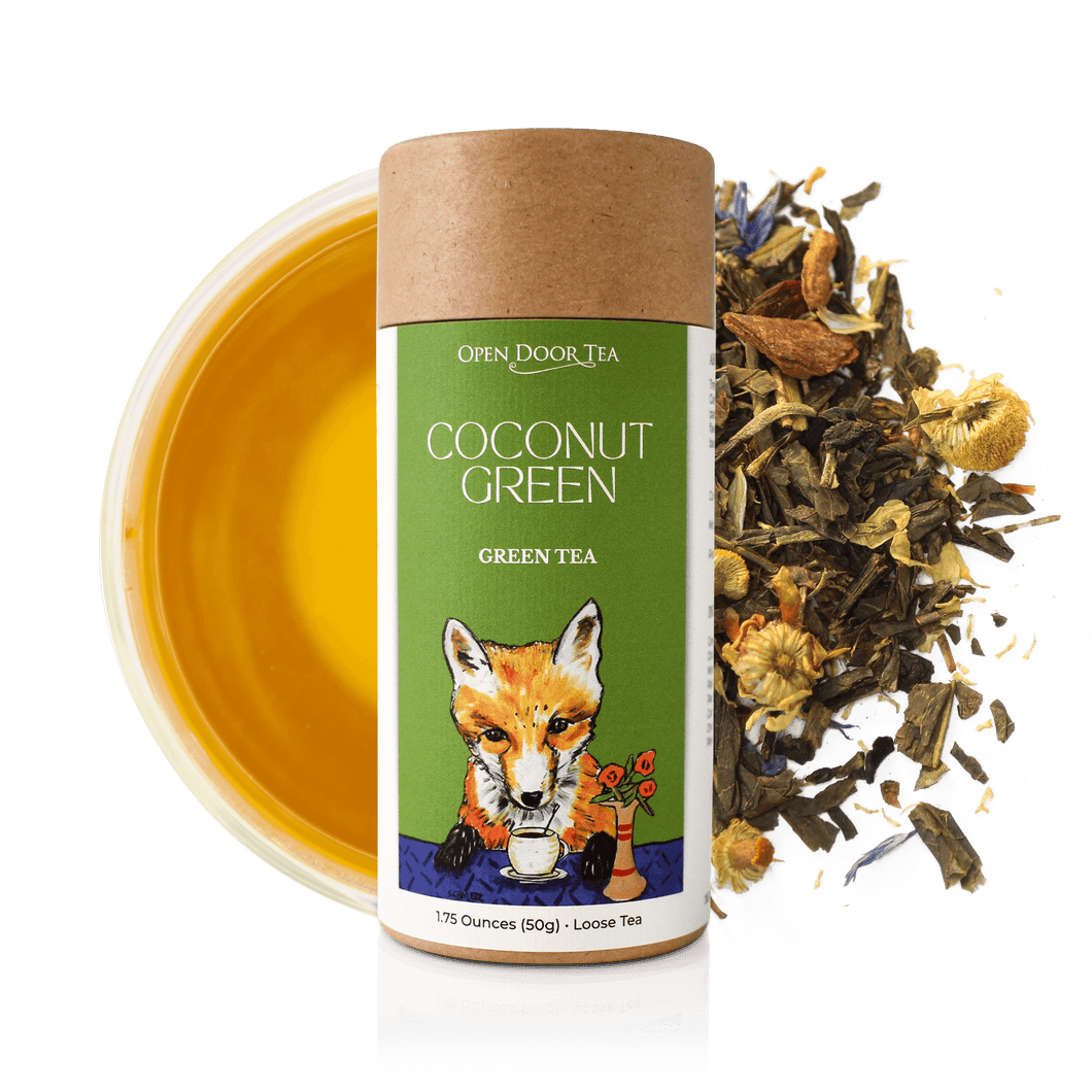 Open Door Tea Coconut Green