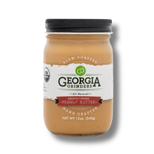 Load image into Gallery viewer, Georgia Grinders Organic Creamy Peanut Butter Jar - 12 oz
