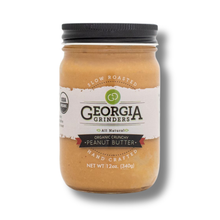 Load image into Gallery viewer, Georgia Grinders Organic Crunchy Peanut Butter Jar - 12 oz
