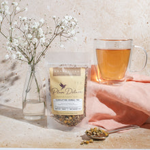 Load image into Gallery viewer, Plum Deluxe Tea Cuddletime Herbal Tea (Chamomile - Mint)
