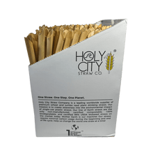 Load image into Gallery viewer, Holy City Straw Custom Angled Reed Straws - 250 Straws
