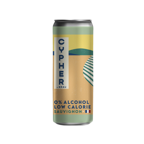 Cypher - Baby Sauvignon Blanc Non-Alcoholic Wine - 250ml Can