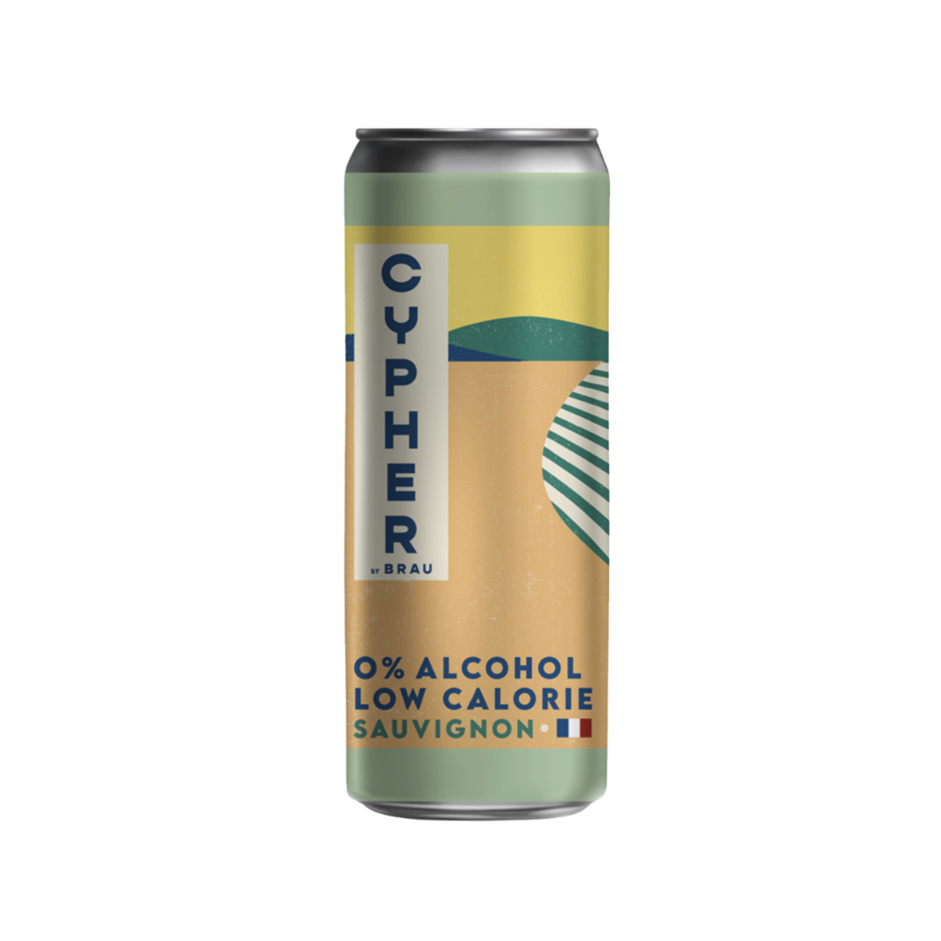 Cypher - Baby Sauvignon Blanc Non-Alcoholic Wine - 250ml Can