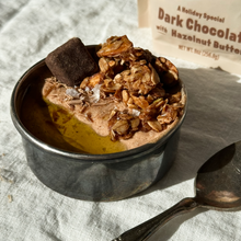 Load image into Gallery viewer, Dark Chocolate with Hazelnut Butter
