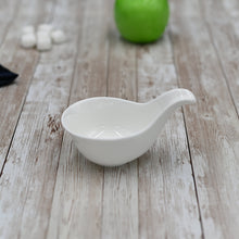 Load image into Gallery viewer, Wilmax Porcelain Set Of 6 White Snack Dish 5&quot; inch | 3 Fl Oz |

