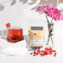 Load image into Gallery viewer, Plum Deluxe Tea Wonder-Full Pomegranate Decaf Black Tea
