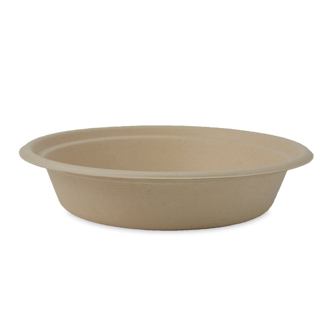 TheLotusGroup - Good For The Earth, Good For Us Fiber Lid for Entrée Bowl, Natural, 300-Count Case