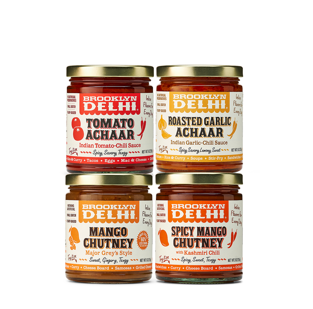 Brooklyn Delhi Essential Indian Condiments Bundle