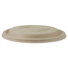 Load image into Gallery viewer, TheLotusGroup - Good For The Earth, Good For Us Fiber Lid for Entrée Bowl, Natural, 300-Count Case
