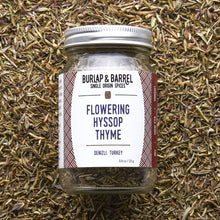 Load image into Gallery viewer, Flowering Hyssop Thyme - Burlap &amp; Barrel Single Origin Spices
