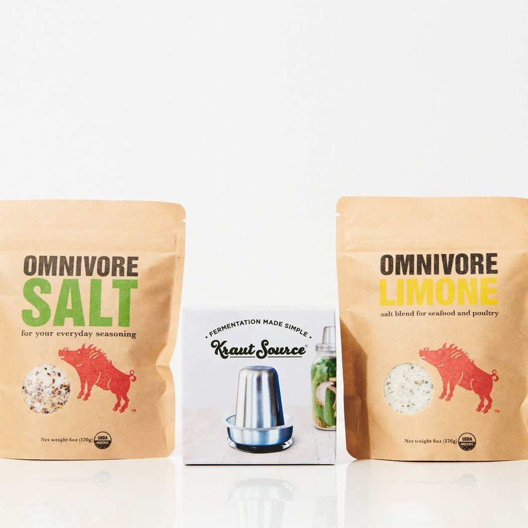 Omnivore & Kraut Source Fermentation Kit