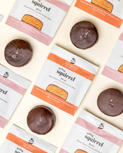 Load image into Gallery viewer, French Squirrel Berets: Peanut Butter Chocolate Protein Bites Pack - 12 Packs x 1 Piece case
