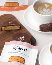 Load image into Gallery viewer, French Squirrel Berets: Almond Butter Chocolate Protein Bites Pack - 12 Packs x 1 Piece case
