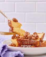 Load image into Gallery viewer, French Squirrel French Toast Bisous: Peanut Butter &amp; Vegan White Chocolate-Coated Gluten-Free Cereal Clusters Bag - 4 Bags case
