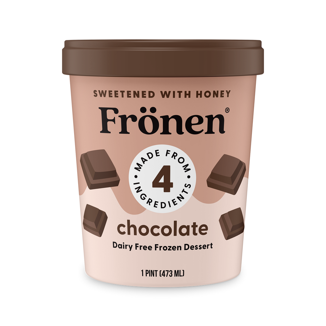 Fronen Chocolate Ice Cream, Vegan Pint