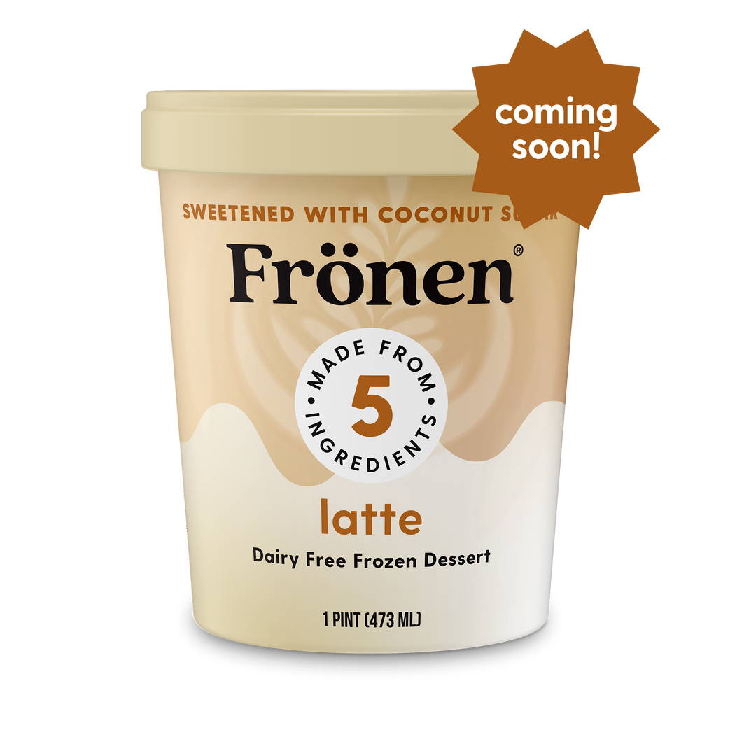 Fronen Latte Ice Cream, Vegan Pint